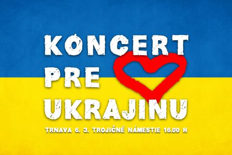 Trnavské rádio odvysiela koncert pre Ukrajinu