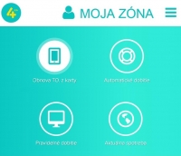 4ka vylep&scaron;uje svoj port&aacute;l Moja z&oacute;na: z&aacute;kazn&iacute;ci m&ocirc;žu uhradiť TO. cez platobn&uacute; kartu