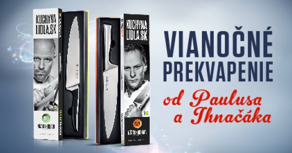 Lidl pred Vianocami rozd&aacute;va N&ocirc;ž &Scaron;&eacute;fkuch&aacute;ra, za zbieranie n&aacute;lepiek. Ako na to?
