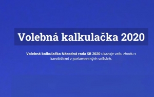 Neviete koho voliť? Pom&ocirc;že v&aacute;m volebn&aacute; kalkulačka