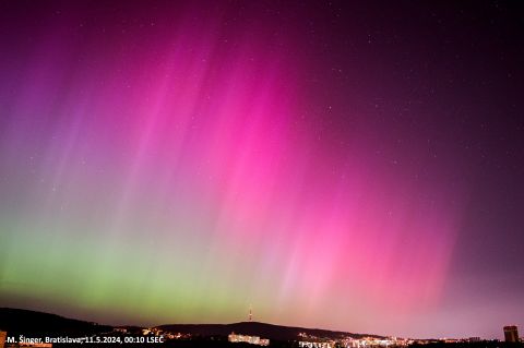 Astron&oacute;m: Geomagnetick&uacute; b&uacute;rku m&ocirc;žu niektor&iacute; ľudia nepriaznivo poc&iacute;tiť (FOTO)