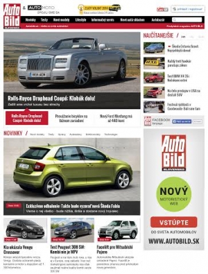 AUTO BILD sa spojil s Automoto.sk