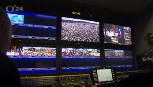Vysielanie z nedeľnej demon&scaron;tr&aacute;cie na ČT videlo &scaron;tvrť mili&oacute;na ľud&iacute; (VIDEO)