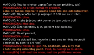 Proch&aacute;zka: D&iacute;džej Matovič to mal pripraven&eacute; ako klasick&uacute; provok&aacute;ciu