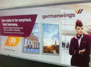 Firma Germanwings, ktorej padlo lietadlo, stiahla nevhodn&uacute; reklamu