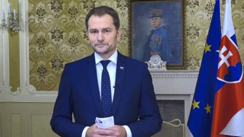 Matovič mal na konci roka mimoriadny príhovor (VIDEO)