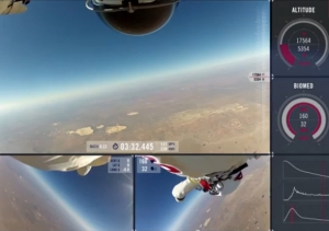 Red Bull zverejnil nov&eacute; unik&aacute;tne video zoskoku Felixa