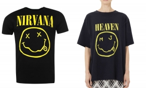 Kapela Nirvana žaluje v&yacute;robcu oblečenia za použitie jej loga