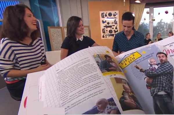 Nov&uacute; knihu o seri&aacute;li Oteckovia nap&iacute;sala Lasicova dc&eacute;ra