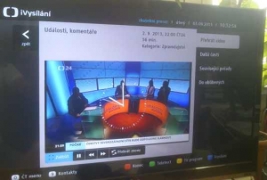 RTVS sp&uacute;&scaron;ťa spravodajsk&uacute; aplik&aacute;ciu na platforme HbbTV