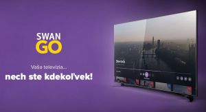Najnov&scaron;ia multiplatformov&aacute; telev&iacute;zia SWAN GO je odteraz dostupn&aacute; aj pre ďal&scaron;iu značku telev&iacute;zorov