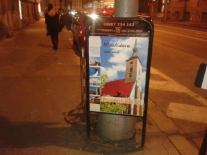 Bratislava zak&aacute;zala reklamn&eacute; trojnožky pri cest&aacute;ch